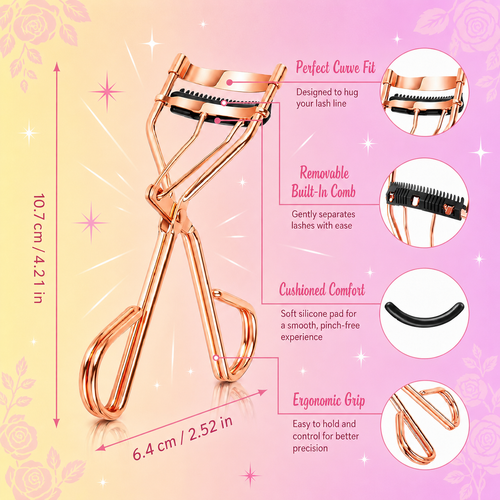 Rose Touch Lash Curler