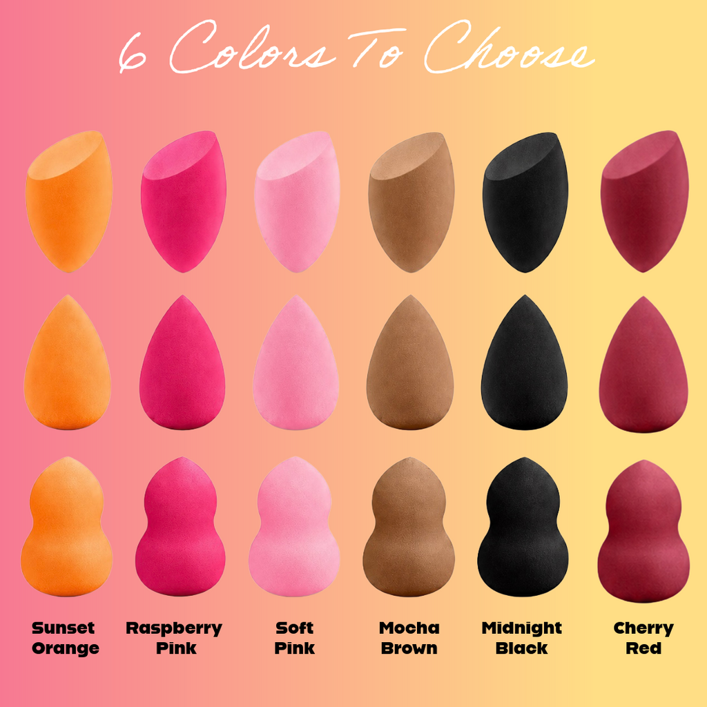 Single Color Beauty Blender Pack (3Pk, 6Pk)
