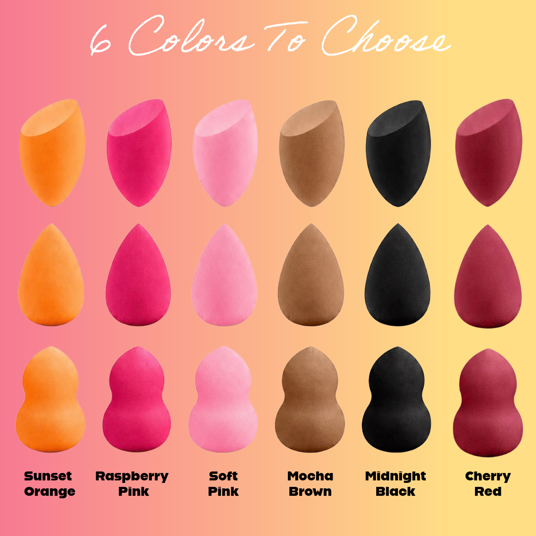 Single Color Beauty Blender Pack (3Pk, 6Pk)