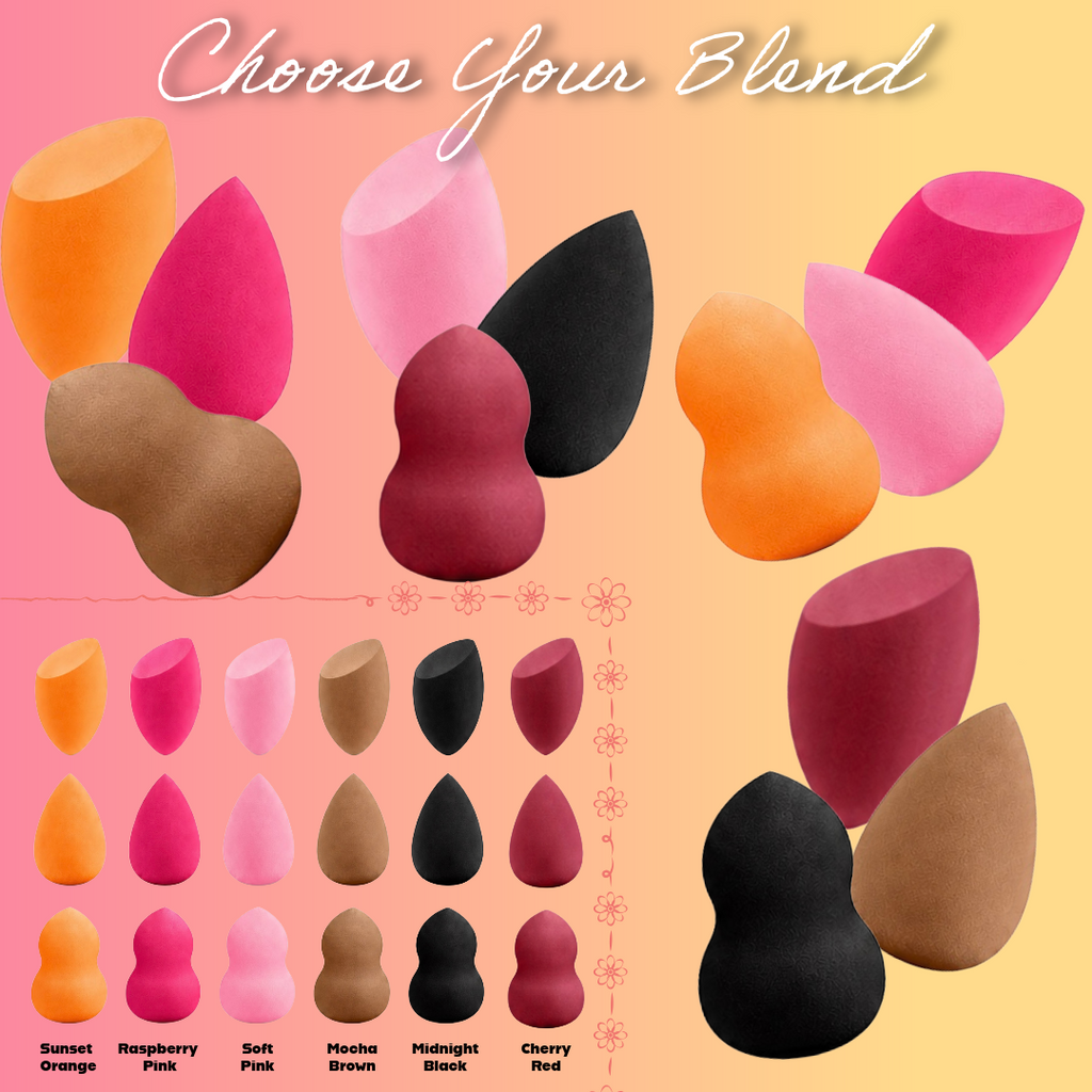 Mixed Beauty Blender Pack (3Pk, 6Pk)